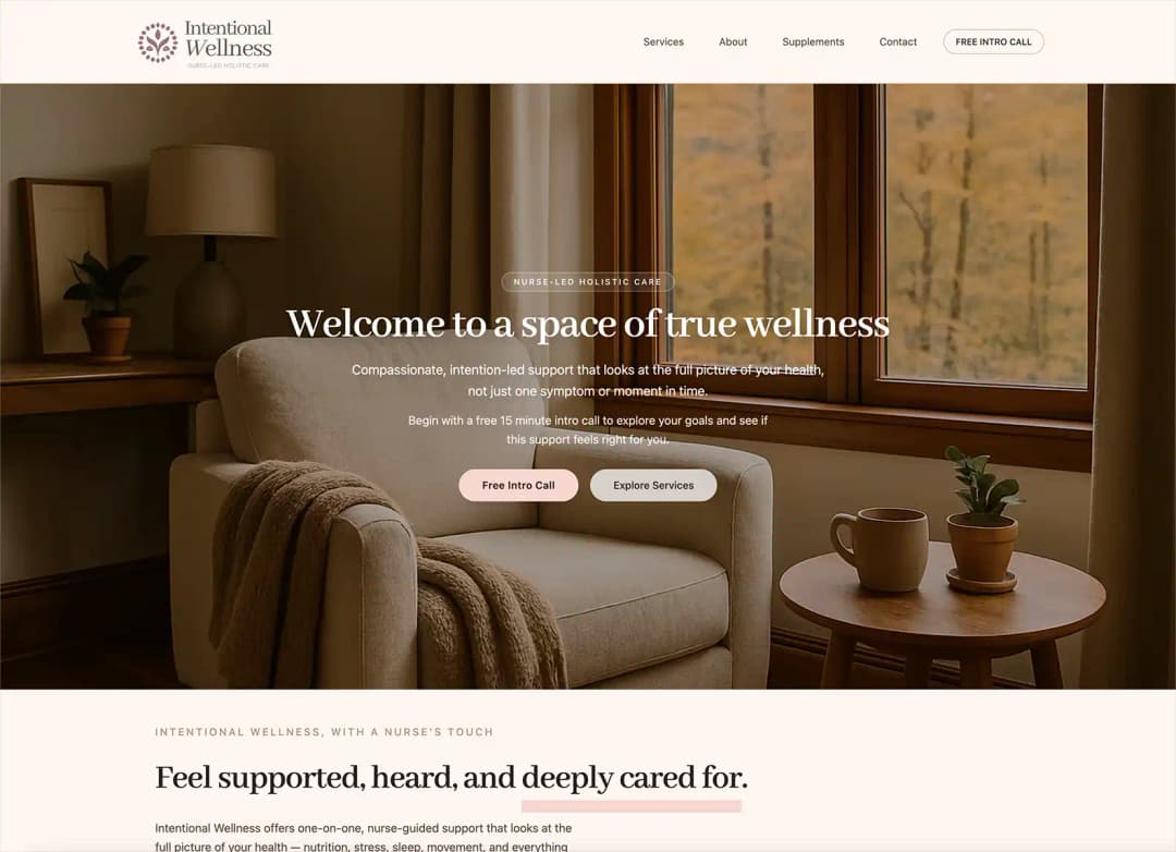 Intentional Wellness