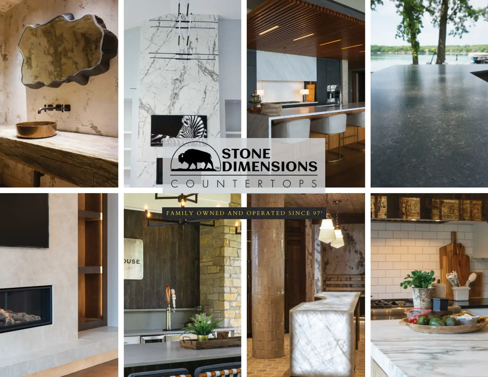 stone dimensions mailer