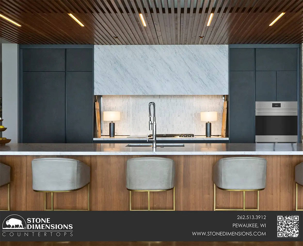 stone dimensions print ad