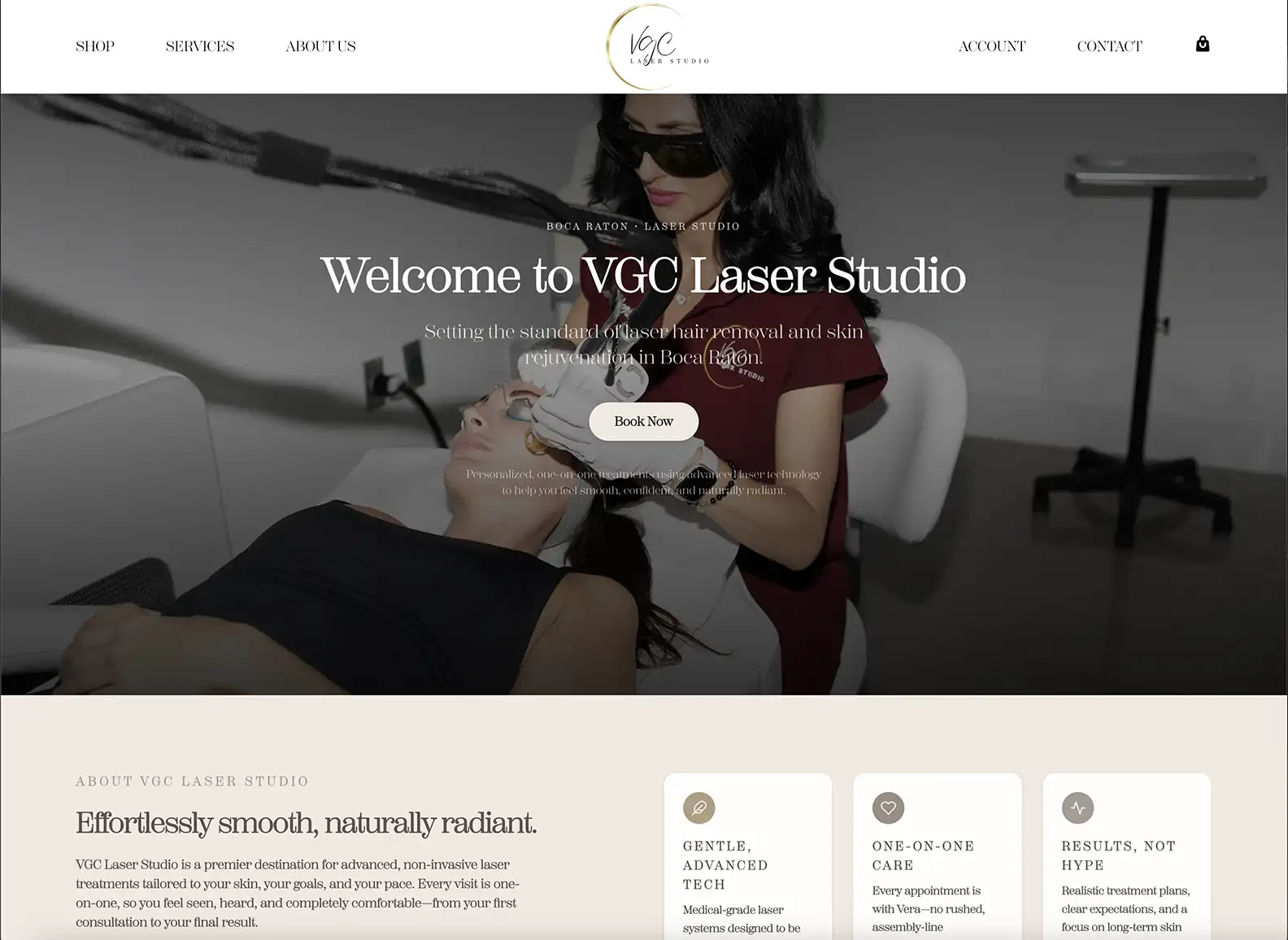 vgc laser studio website